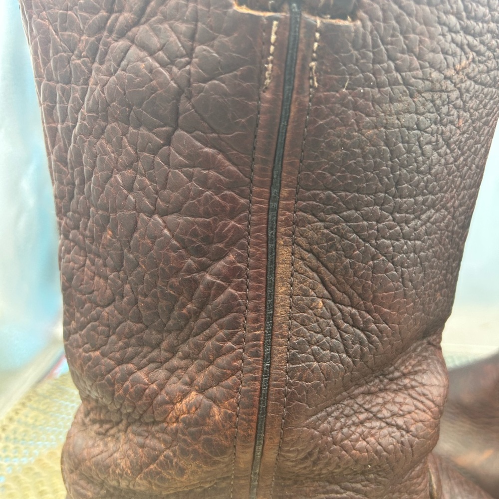 Chippewa men 12 rare handmade bison leather boots - Picture 7 of 12